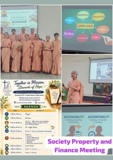 Society & Finance Meeting – Nirmalashram